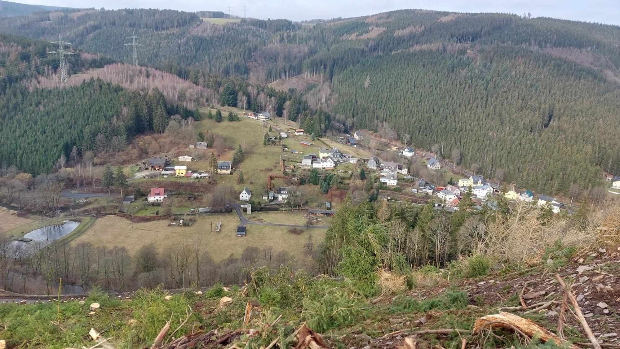 Ferienwohnung Berndt Schwarzatal Luaran gambar